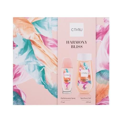 C-THRU harmony bliss cofanetti spray corpo 75 ml + gel doccia 250 ml per donna