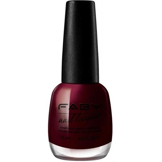 FABY nail lacquer - smalto unghie 15 ml - rebel