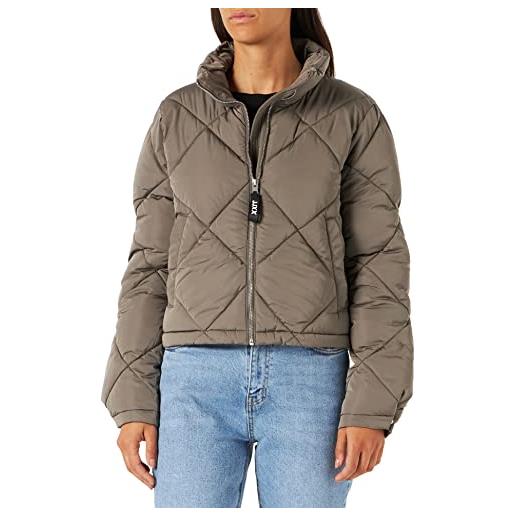 JACK & JONES jxpower short quilted jacket sn giacca, verde oliva scuro, xs donna