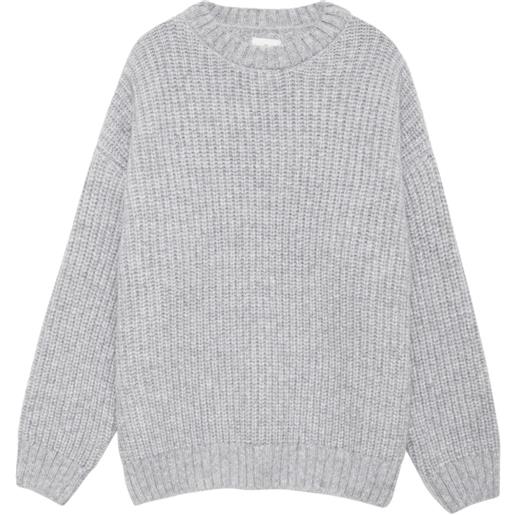 ANINE BING maglione girocollo - grigio