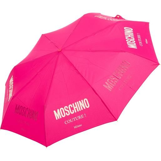 Moschino ombrello openclose logo couture