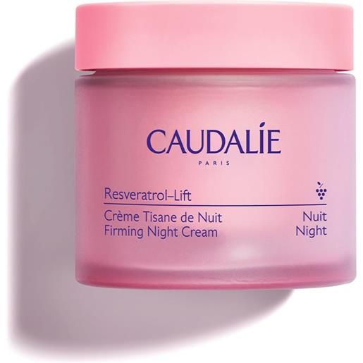 Caudalie resveratrol-lift crema tisana della notte levigante e rigenerante viso 50 ml