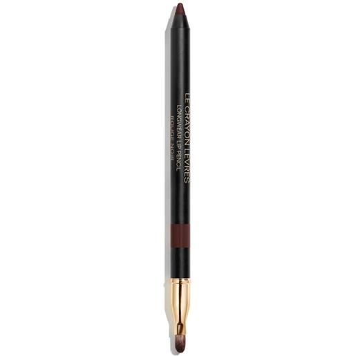 CHANEL le crayon lèvres matita contorno labbra a lunga tenuta 194 - rouge noir