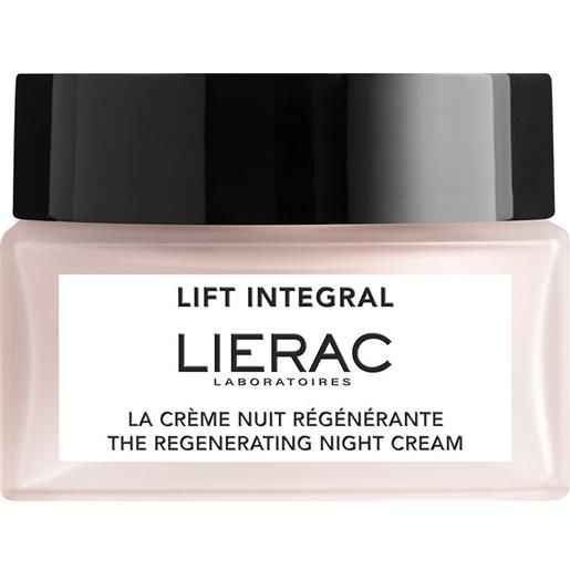 Lierac lift integral - la crema notte rigenerante rigenera nutre e leviga, 50ml