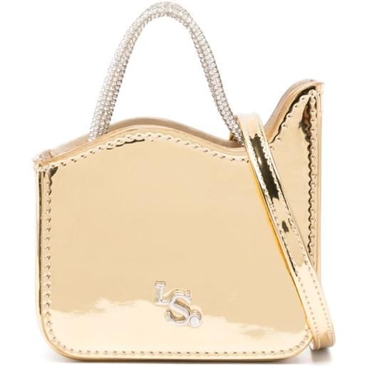 Le Silla ivy crystal-embellished mini bag - oro