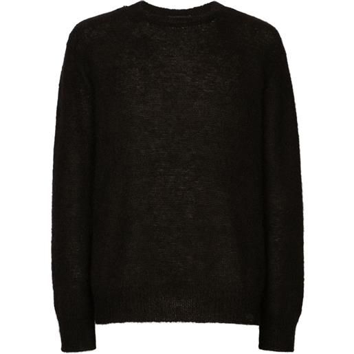 Dolce & Gabbana maglione girocollo - nero