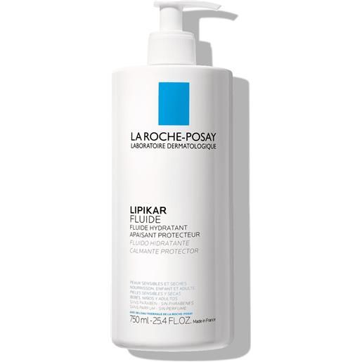 LA ROCHE-POSAY lipikar fluide - fluido idratante lenitivo protettore 750ml