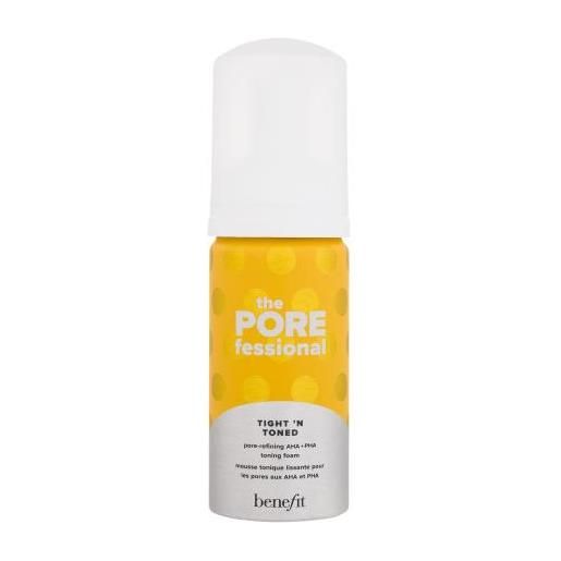 Benefit the porefessional tight 'n toned pore-refining aha + pha toning foam schiuma tonificante 60 ml per donna