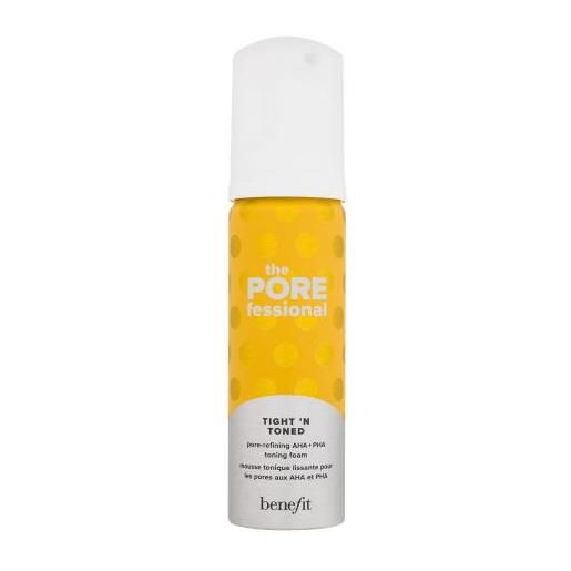 Benefit the porefessional tight 'n toned pore-refining aha + pha toning foam schiuma tonificante 133 ml per donna
