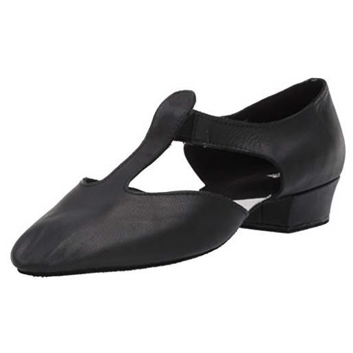 Bloch sandal grecian, scarpe da ballo donna, nero, 38.5 eu