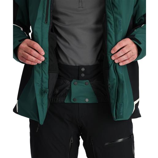 Spyder copper jacket verde xl uomo