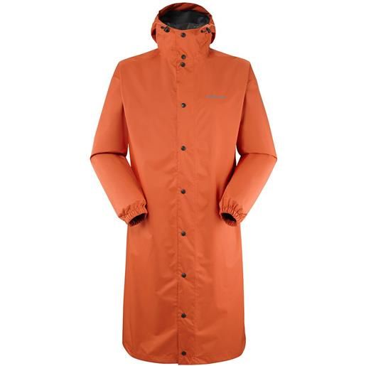 Lafuma rain overcoat jacket rosso m uomo