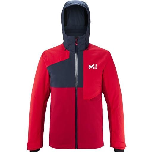 Millet atna peak full zip rain jacket rosso s uomo