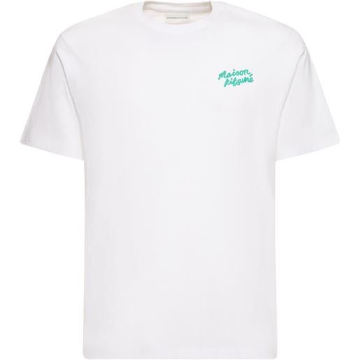 MAISON KITSUNÉ t-shirt regular fit in cotone