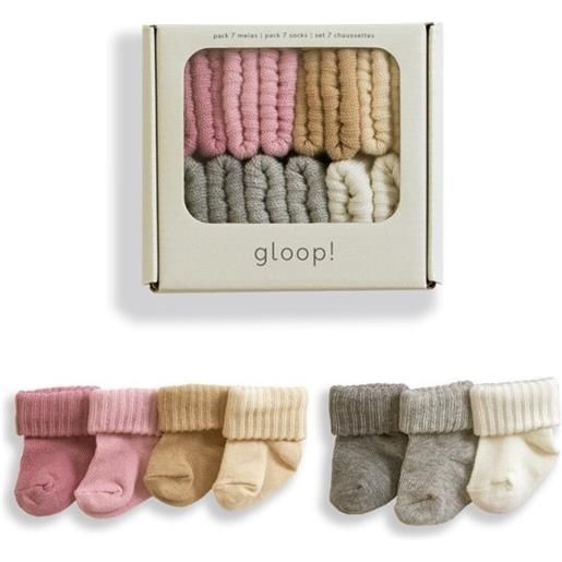 Gloop! calzini per bambini pack da 7
