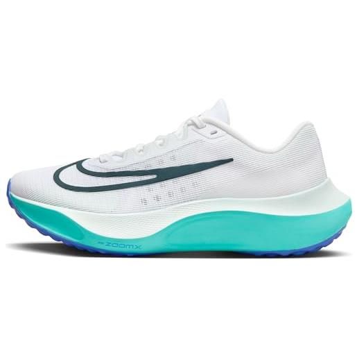 Nike zoom fly 5, sneaker uomo, racer blue/white-high voltage-sundi, 42 eu