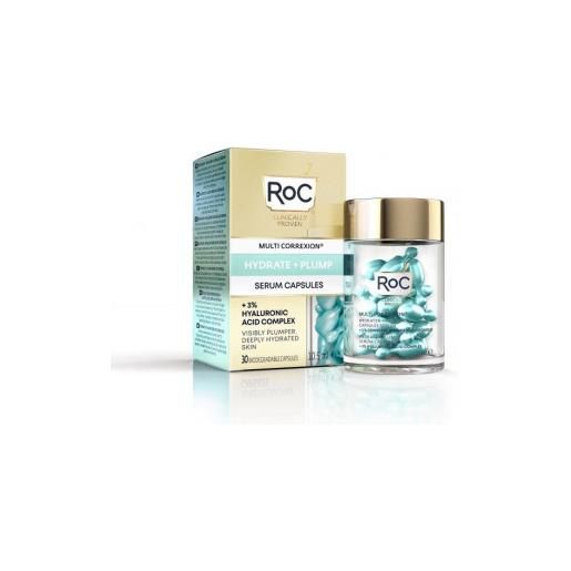 Roc multi correxion hydraye+ plump siero viso in capsule 30capsule
