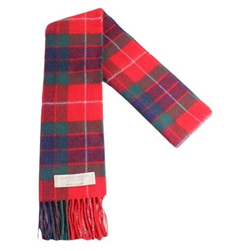 Lochcarron sciarpa lunga in tartan, lana spazzolata, di alta qualità disponibile in una ampia gamma di tartan. Anderson modern taglia unica