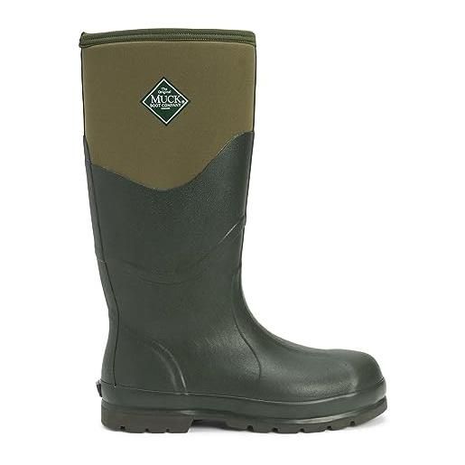 Muck Boots chore 2k, stivali di gomma da lavoro unisex adulti, green (moss 333), 47