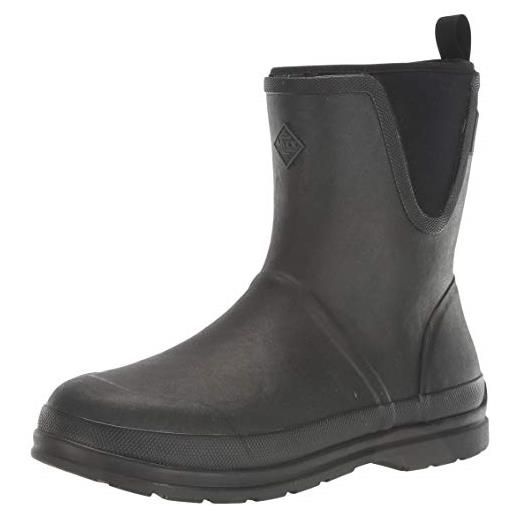 Muck Boots originals pull on mid, stivali in gomma unisex-adulto, black, 22.5 eu
