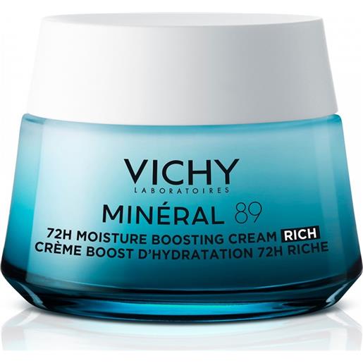 Vichy minéral 89 crema viso idratante 72h ricca 50 ml