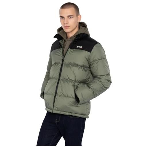 Schott NYC utah, giacca uomo, marrone (ruggine), s