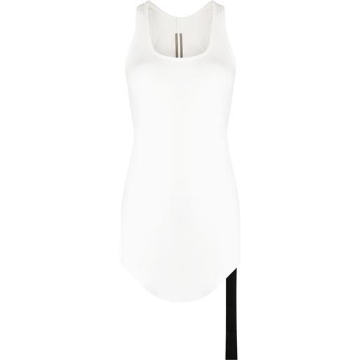 Rick Owens DRKSHDW top a coste - bianco