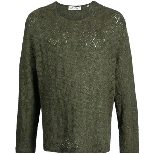 OUR LEGACY maglione - verde