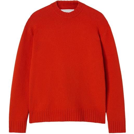 Jil Sander maglione girocollo - rosso