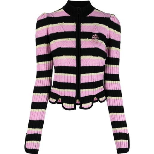CORMIO maglione a righe - rosa