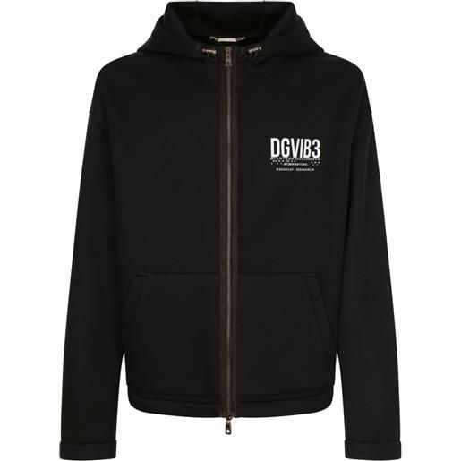 Dolce & Gabbana DGVIB3 giacca con stampa - nero