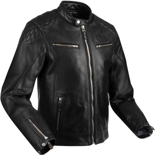 Segura curtis leather jacket nero 4xl uomo