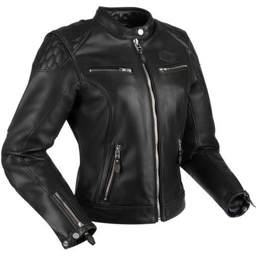 Segura curtis leather jacket nero 36 donna