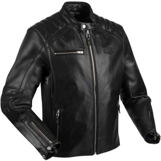 Segura formula leather jacket nero 4xl uomo