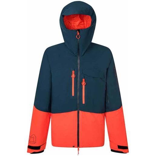 Rock Experience fanatic padded full zip rain jacket arancione, blu l uomo
