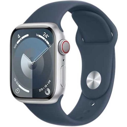 Apple series 9 gps + cellular 41 mm sport band watch argento m-l