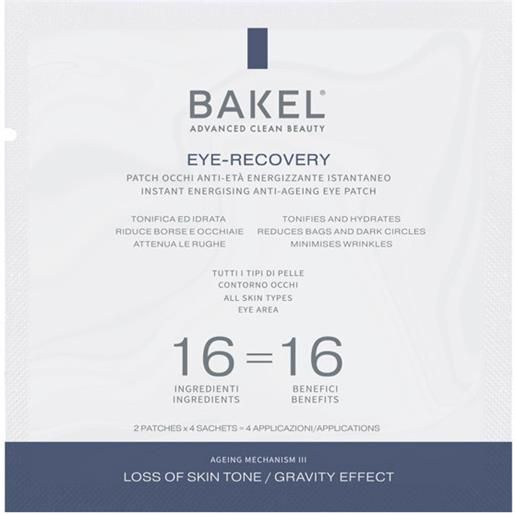 Bakel eye-recovery 4x2 patch - innovativa maschera occhi
