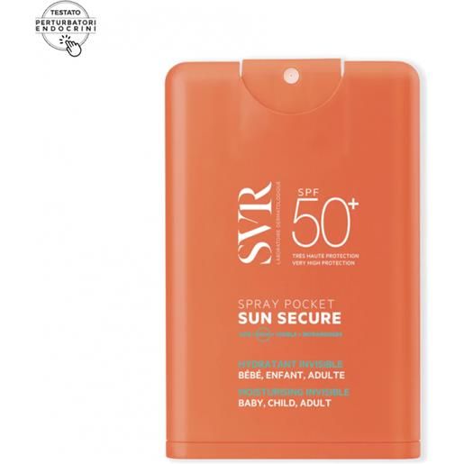 Svr sun secure spray pocket spf50+ 20 ml viso e corpo