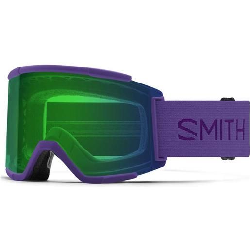 Smith squad xl ski goggles viola chromapop everyday green mirror/cat2