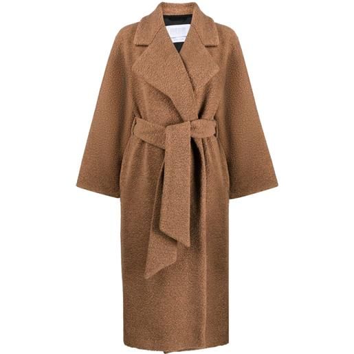 Harris Wharf London cappotto con cintura - marrone