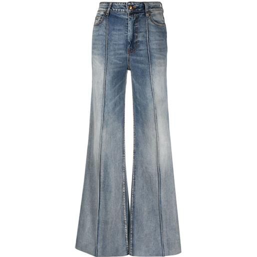 ZIMMERMANN jeans luminosity a gamba ampia - blu