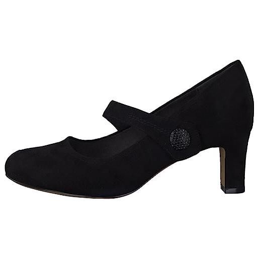 Jana 8-22473-41, scarpe décolleté donna, nero (black), 39 eu larga