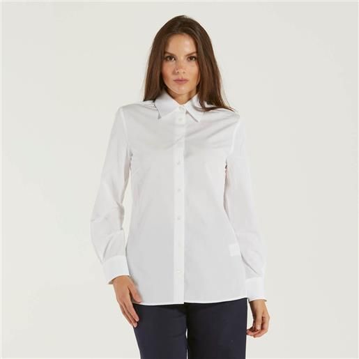DEPARTMENT FIVE department5 camicia popeline di cotone bianca
