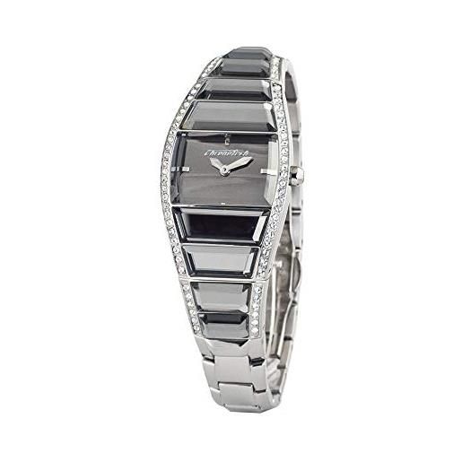 Chronotech orologio analogico quarzo donna con cinturino in acciaio inox ct7099ls-08m