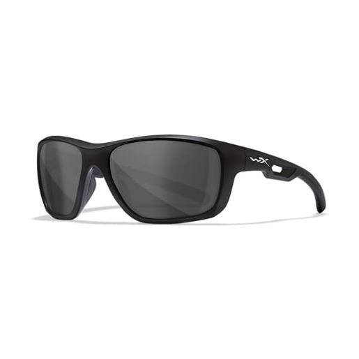 Wiley x wx aspect occhiali - fumo grigio lente/matte nero montatura