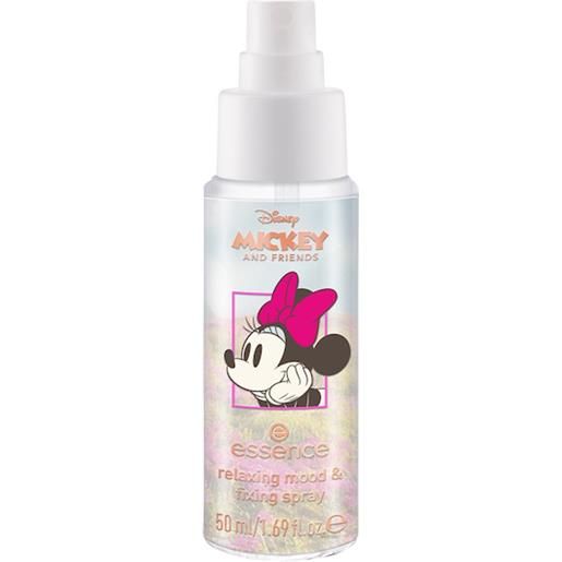 Essence trucco del viso make-up mickey and friends. Happy mood & fixing spray nature, the antidote to stress