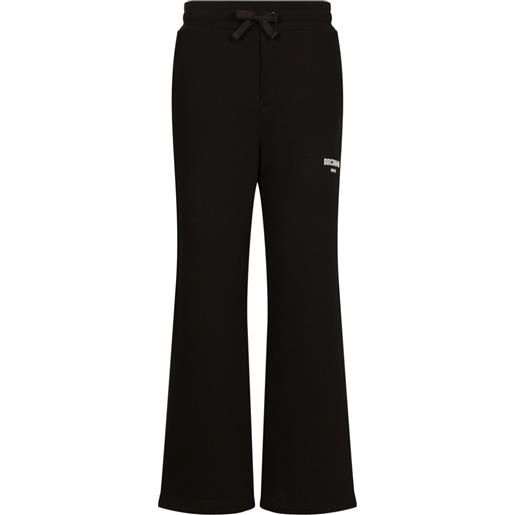 Dolce & Gabbana DGVIB3 pantaloni sportivi con stampa - nero