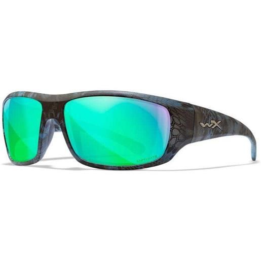 Wiley X omega polarized sunglasses trasparente uomo