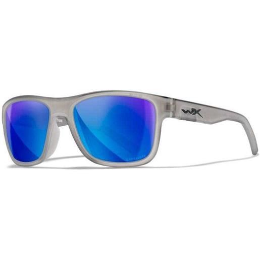 Wiley X ovation polarized sunglasses trasparente uomo