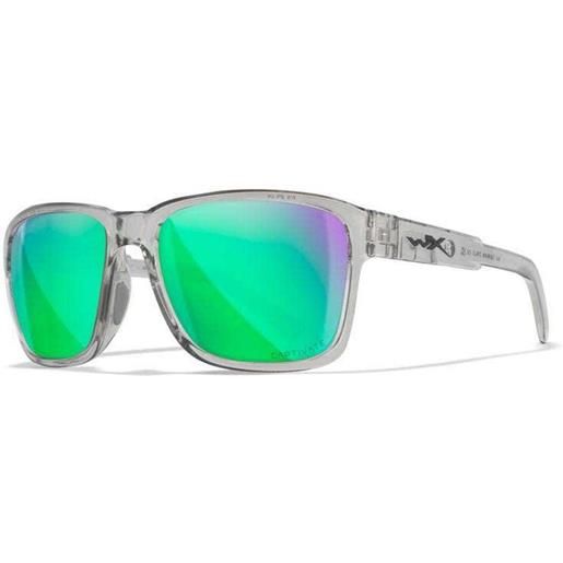 Wiley X trek polarized sunglasses trasparente uomo